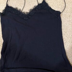 Express Black Lace Cami Top